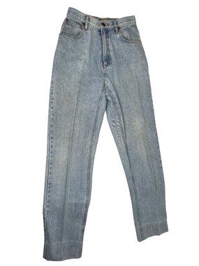 Liz Claiborne Womens High-Waisted Light Wash Denim Jeans Vintage 90s Style 84f